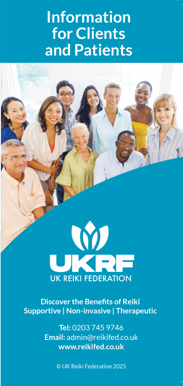 Reiki Info Brochure for Clients & Patients